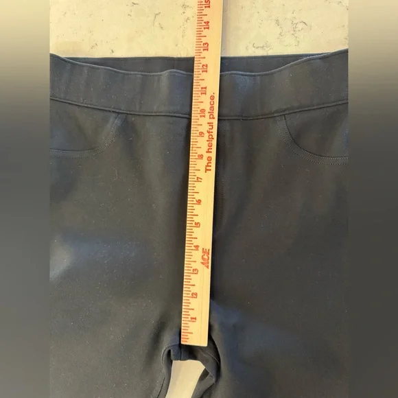 Spanx 20202R Perfect Black Ponte Ankle Pant Women’s Size L - Picture 12 of 15